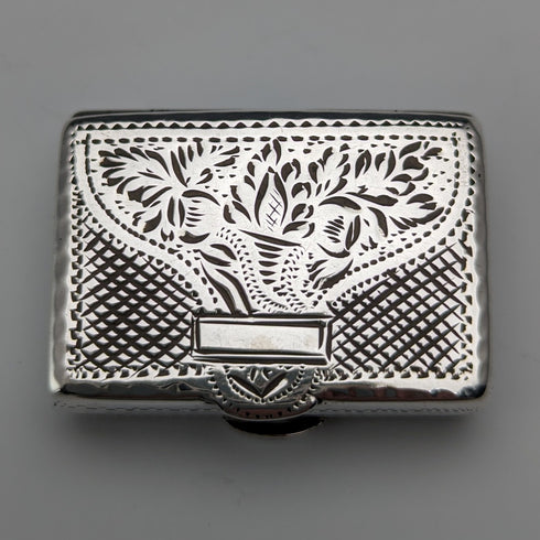 1832 年英國古董純銀油醋汁配海綿 John Bettridge